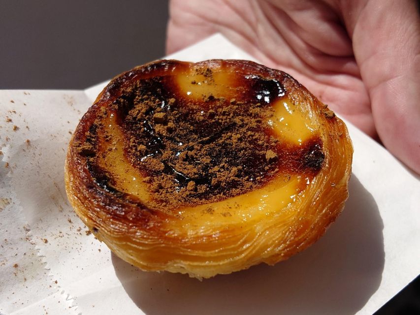 No Diet Club - Unique food tour in Lisbon with many Tastings - The tasting lineup, bacalhau, nata, prego, and Portuguese pizza