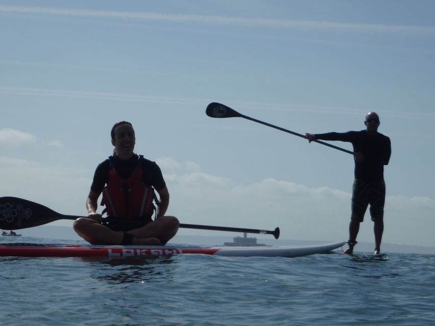 Oeiras Coast: Stand Up Paddleboarding near Lisbon - Entering the session at Oeiras Harbor, what the first minutes feel like