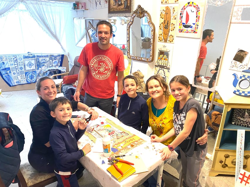 Olhão: Art Mosaic 2 hours Workshop by MosaicOlhão - Studio inspiration: 300+ mosaics you can touch