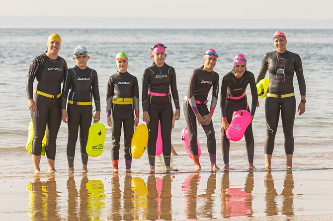 Open-Water Swimming in Cascais - Gear you get, buoy and swim cap, plus wetsuit rental details