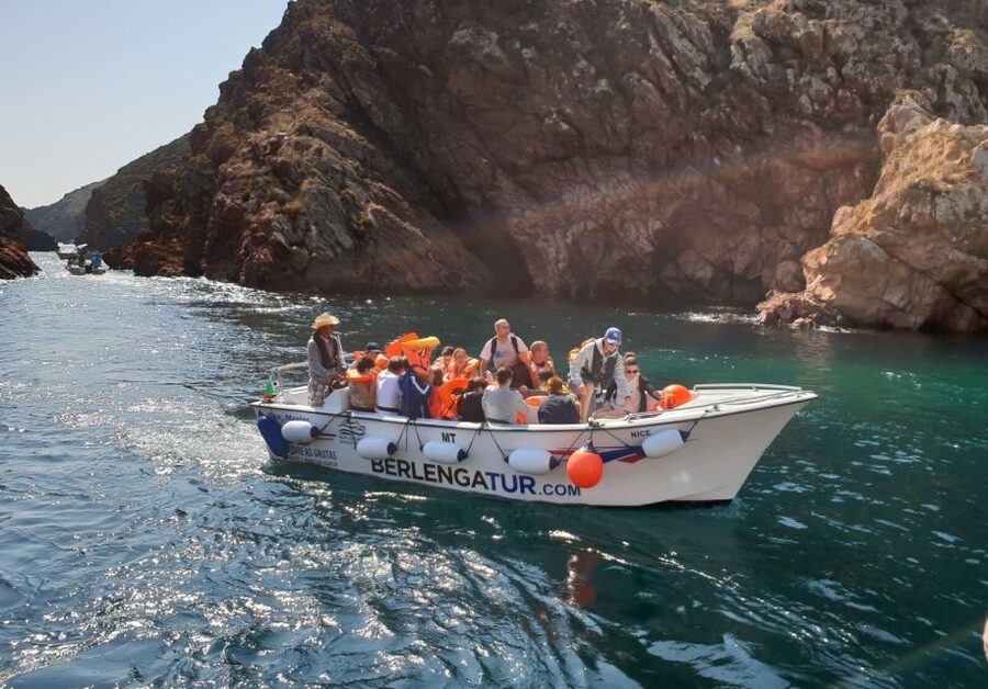 Peniche: Berlengas Roundtrip and Glass-Bottom Boat Cave Tour - Blue Cave and São João Batista Cave: close-up scenery, not a long spelunking session