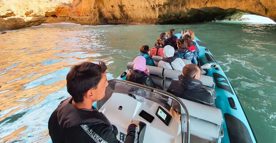 Portimão: Benagil Cave and Praia de Marinha Boat Tour - Small-Group, Diesel-Free Boats in Portimão