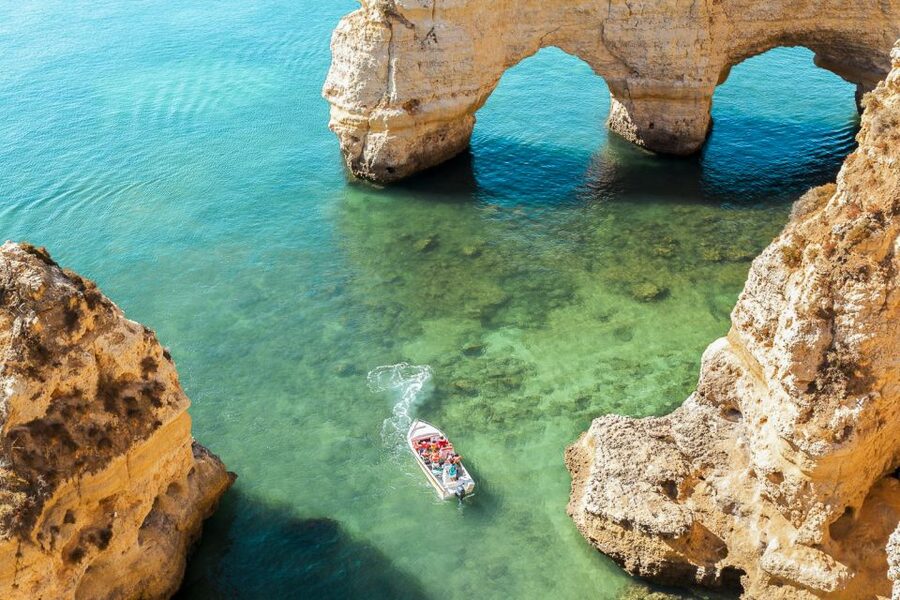 Portimão: Benagil Cave and Praia de Marinha Boat Tour - Benagil Sea Cave: Inside the Most Famous Arch