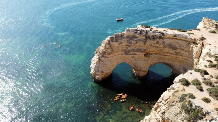 Portimão: Benagil Caves Speedboat and Kayak Guided Tour - Benagil Caves by boat and kayak, why the combo works