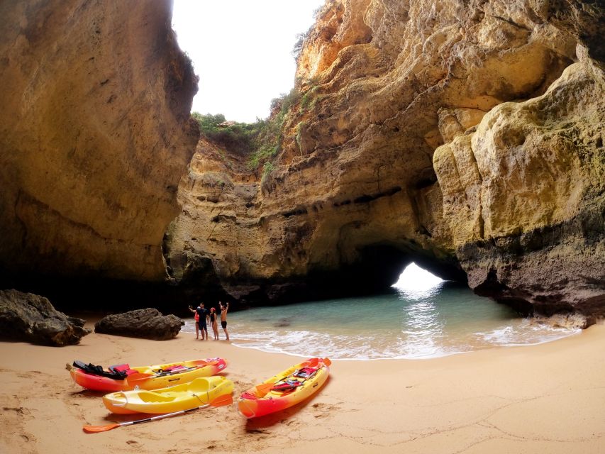 Portimão: Benagil Caves Speedboat and Kayak Guided Tour - Price and value at about $47 per person