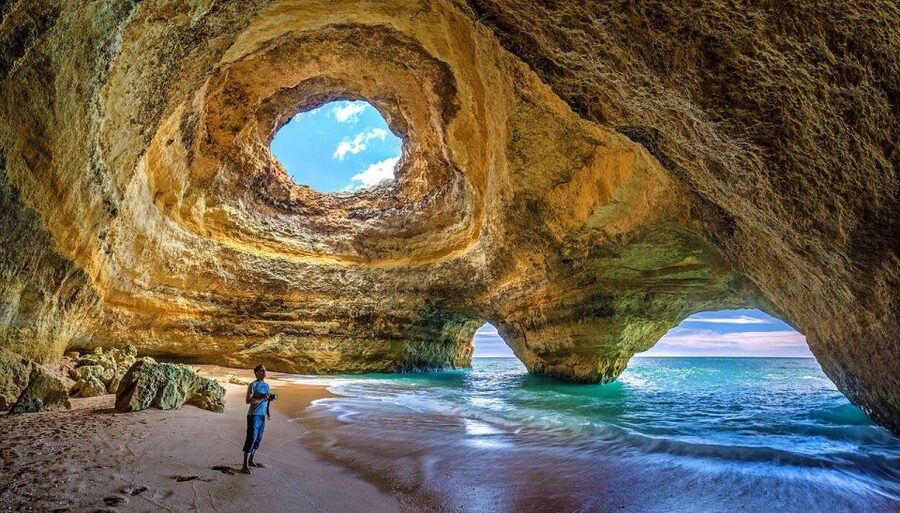 Portimao: Boat trip to the Benagil Cave - Benagil beach time and snorkeling: a welcome change of pace