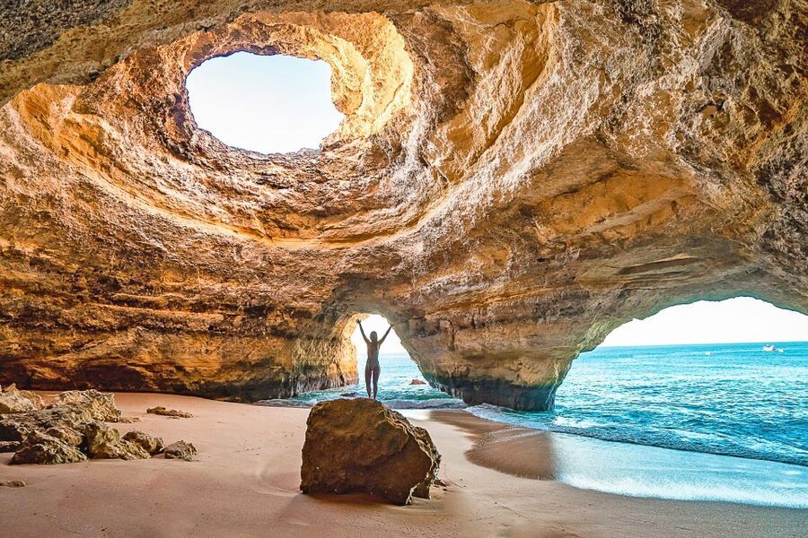 Portimão: Carvalho & Marinha Beach, Benagil Cave Boat Tour - Carvoeiro and the cave-studded stretch: when the Algarve starts feeling like a maze