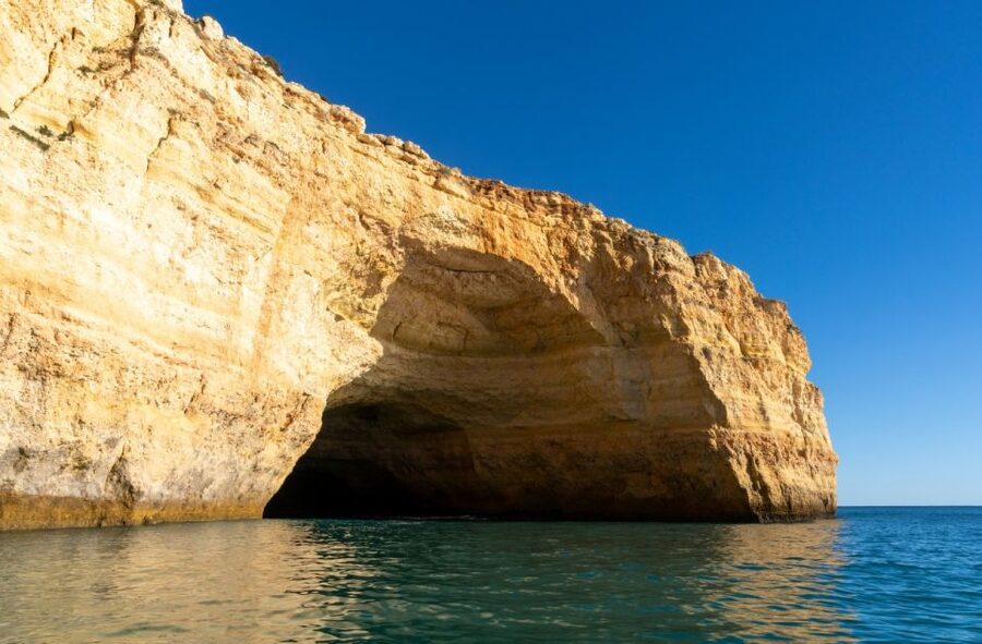 Portimão: Carvalho & Marinha Beach, Benagil Cave Boat Tour - Praia da Marinha: arches, clear water, and cliffs that look unreal