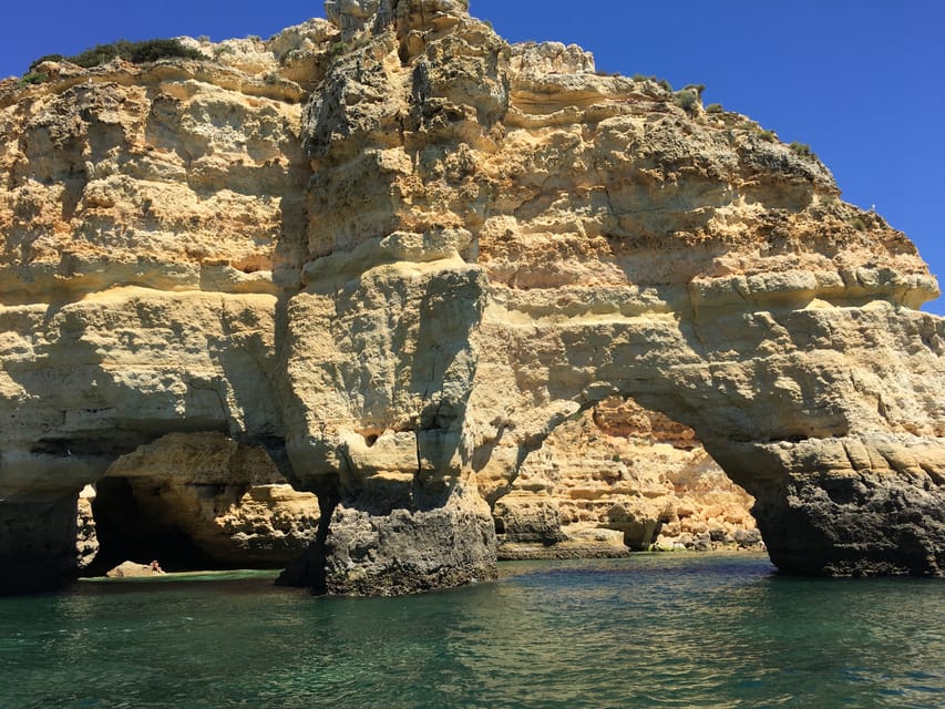 Portimão: Caves, Benagil and Algarve Coastline Boat Tour - Snorkeling in crystal-clear water: what’s included and how to use it