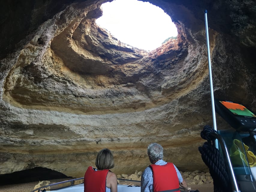 Portimão: Caves, Benagil and Algarve Coastline Boat Tour - The onboard toast: Champagne or soda, and why that matters
