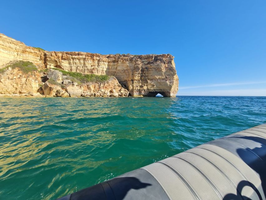 Portimão: Guided Coastal Caves Tour by Boat - Swim break and cave stops: how to time your gear