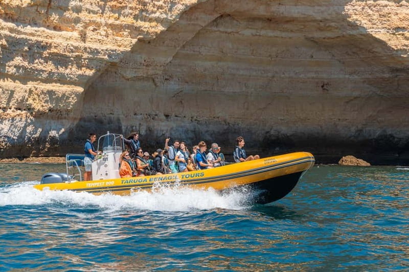 Portimão: Tour of the Benagil Caves - From Marina Portimão to Benagil in 90 minutes