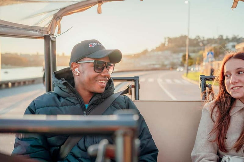 Porto: 2-Hour Shared Tuk-Tuk Tour - Mosteiro da Serra do Pilar: your first real viewpoint break