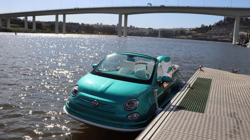 Porto: Bridges Cruise in a Fiat 500 Limited Edition Boat - Serra do Pilar, Ribeira, and Afurada: What the Route Highlights