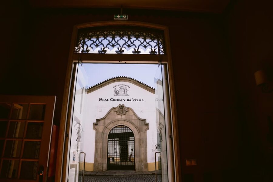 Porto: Carvalhas cellar tour at Real Companhia Velha - Real Companhia Velha, in the quiet spot across from Porto