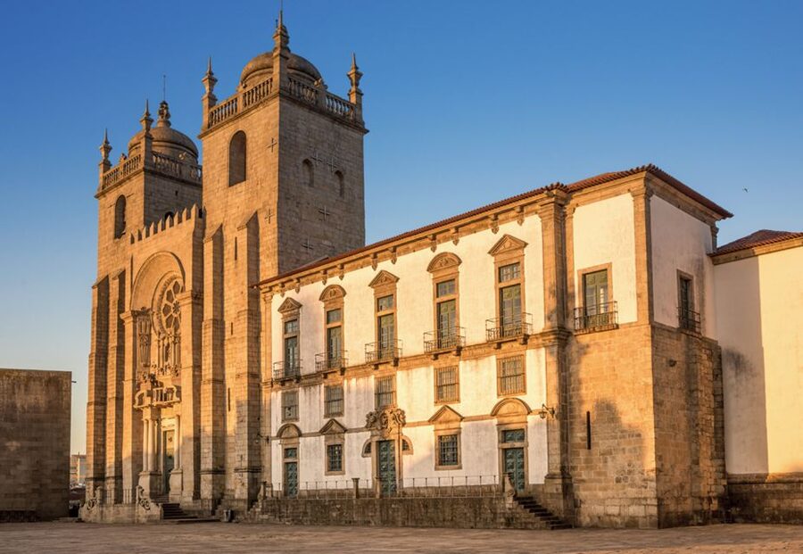Porto: City Tour, 6 Bridges Cruise and Wine Tasting - Porto Cathedral First, and why the old stones matter