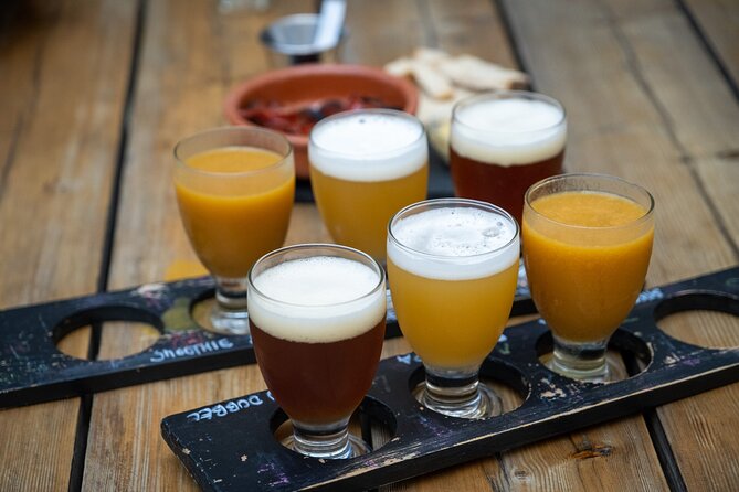 Porto Craft Beer Tour: 7 Beers + 3 Food Pairings in a Small Group - Porto Craft Beer Tour at a Glance: price, time, and what’s included
