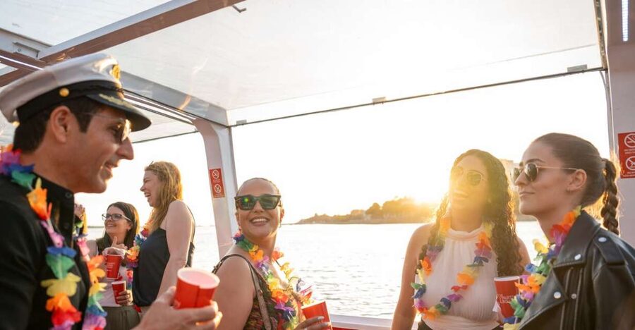 Porto: Douro River Party Boat with Sunset Option & 6 Bridges - Gaia Quay to Six Bridges: the real reason this works