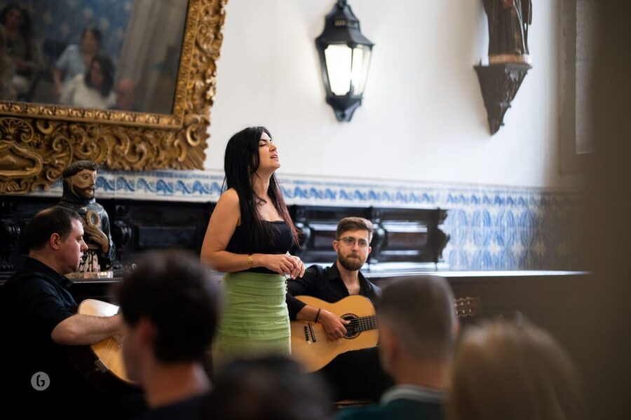 “Porto: Fado Show with Guided Tour in a Historic Monastery” - Entering the Monastery of São Bento da Vitória with a local guide