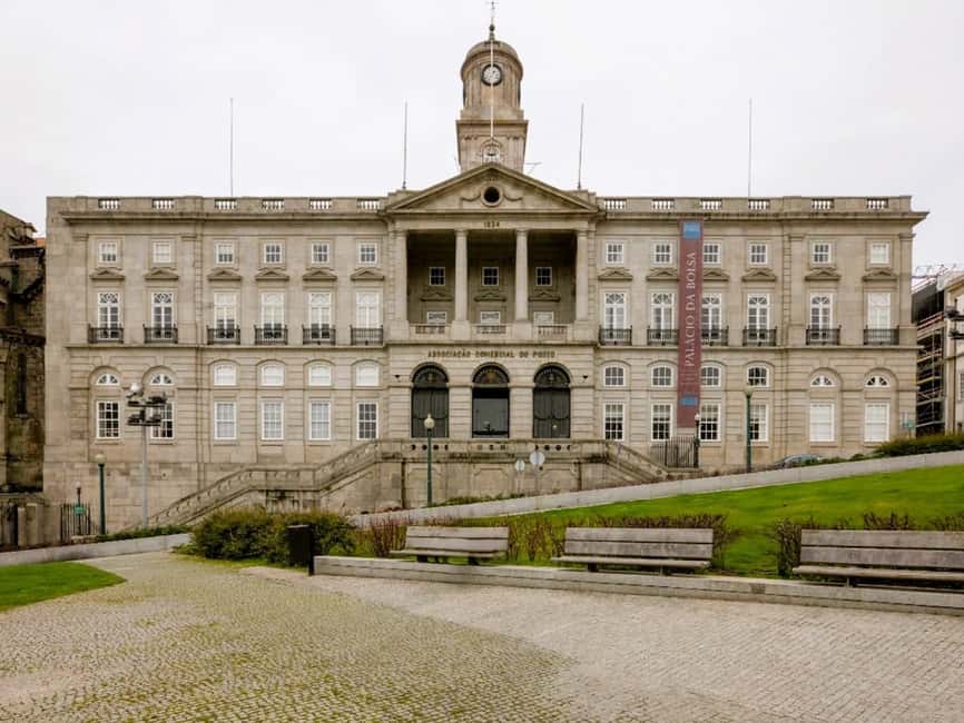 Porto: Guided Tuk Tuk Tour - Passing Palácio da Bolsa and Alfândega: the grand interiors you can still spot