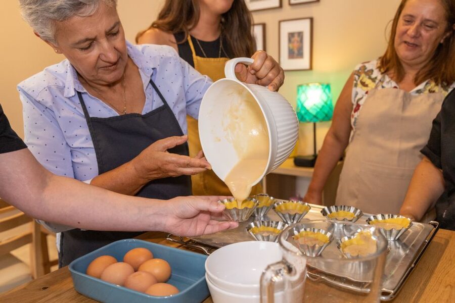 Porto: Pastel de Nata Cooking Class with Grandma's Recipe - What happens during the 2 hours in the kitchen