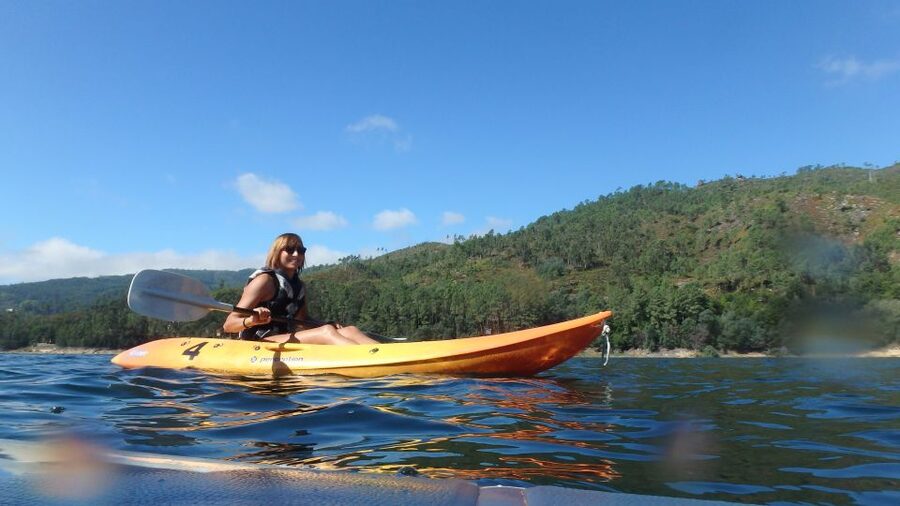 Porto: Peneda-Gerês National Park Tour with Kayaking & Lunch - Kayaking on Caniçada: calm water first, then swim breaks