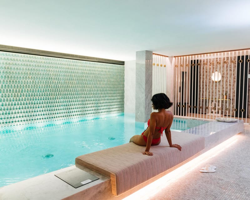 Porto: Relaxing by the pool, sauna and steam room - Grand Bleu Spa at Le Monumental Palace, Porto