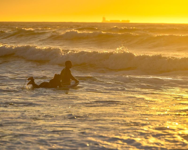 Porto: Small Group Surfing Experience with Transportation - Standing up and riding your first waves (what to expect)