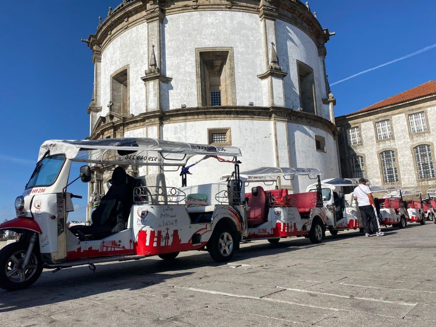 Porto: Tuk tuk Tours with Port Wine Tasting - Rain or shine: how to prep so the day stays fun