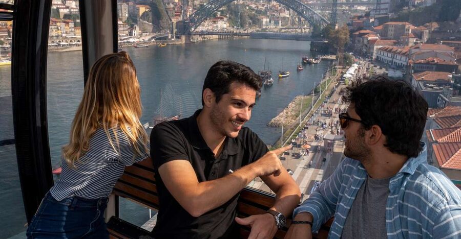 Porto: Walking Tour, Lello Bookshop, Boat and Cable Car - Dom Luís I Bridge Area and the Cable Car to the Riverfront