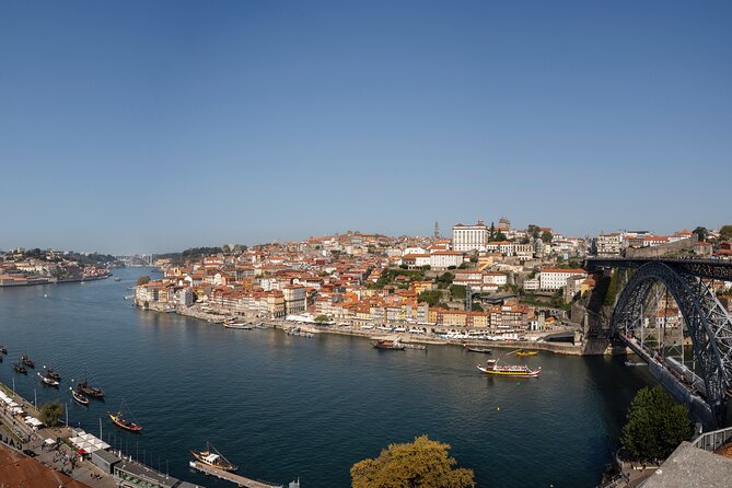 Porto Walking Tour, Lello Bookshop, River Cruise and Cable Car - Douro River cruise in Porto: Dom Luís I Bridge and Rabelo boats