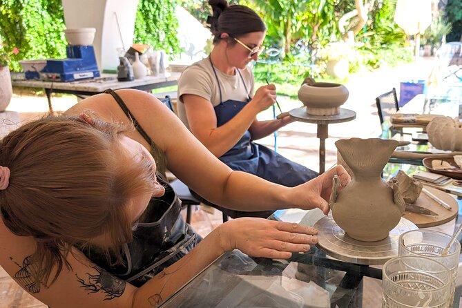 Pottery workshop in the Algarve - The 3-Hour Flow, From Simple Piece to Wheel Mastery