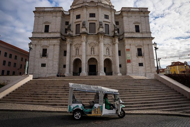 Private Lisbon Sightseeing Tuk-Tuk Tour: Alfama, Belém & More - Praça do Comércio and the riverfront feeling