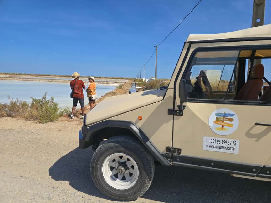 Private Tavira Jeep Tour - Salt Pans, Nature & Santa Luzia - Price and value: $64 per person for a private 2h15 route