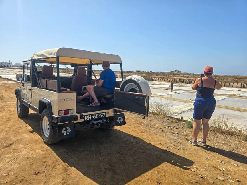 Private Tavira Jeep Tour - Salt Pans, Nature & Santa Luzia - Birdwatching pause: calm air, wing beats, and what you learn while waiting