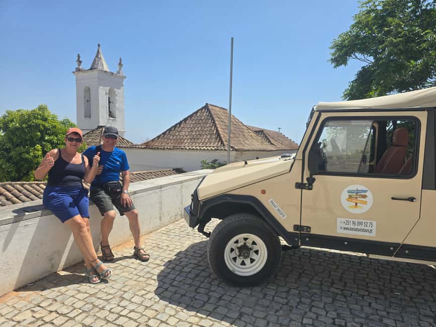 Private Tavira Jeep Tour - Salt Pans, Nature & Santa Luzia - Transportation and what to plan for pickup in Tavira
