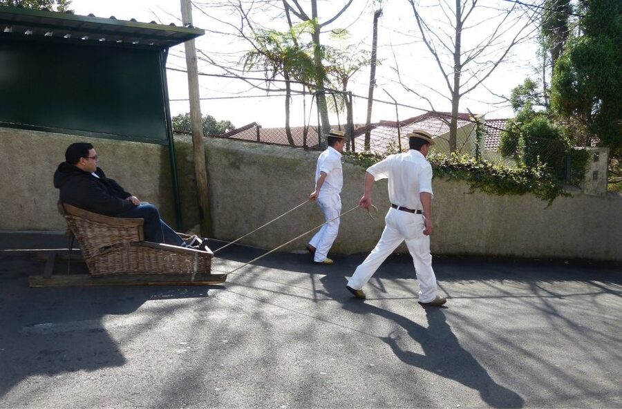 Private tour:Tuk Tuk Ride to Monte Funchal Toboggans - Quick Hits: Monte Toboggans by Private Tuk Tuk