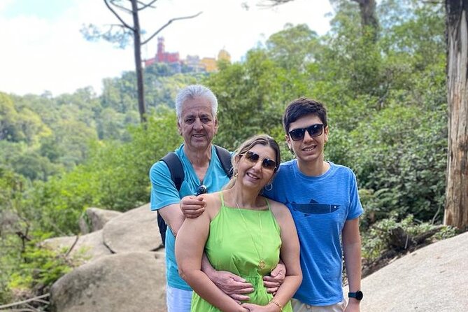 Private Tuk Tuk Tour around Sintra - Stop 3: Pena Park and Palace viewpoints, the big panoramic payoff
