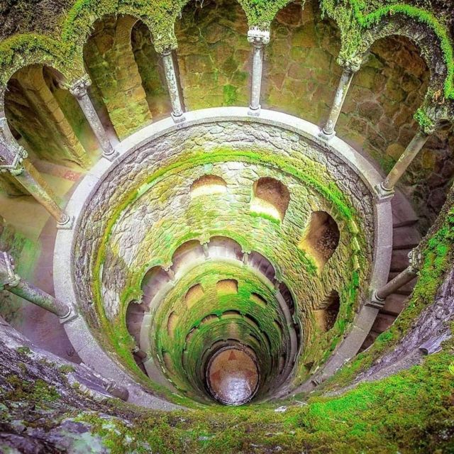 Quinta da Regaleira Skip-the-Ticket-Line Entry & Audioguide - Fountain of Abundance and garden details, where the audio pays off