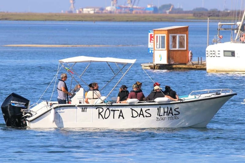 Ria Formosa Bout Tour with sunset - Olhão - Olhão Pier T and the easy start of a sunset cruise