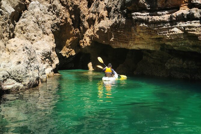 Sagres: Praia Da Ingrina Caves Guided Kayaking Tour - Price and value: what you really get for $48.06