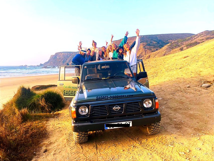 Sagres: Sagres Natural Park Sunset Tour by Jeep - The 140-Meter Cliff Sunset Stop: Wine, Pastry, and Time to Watch
