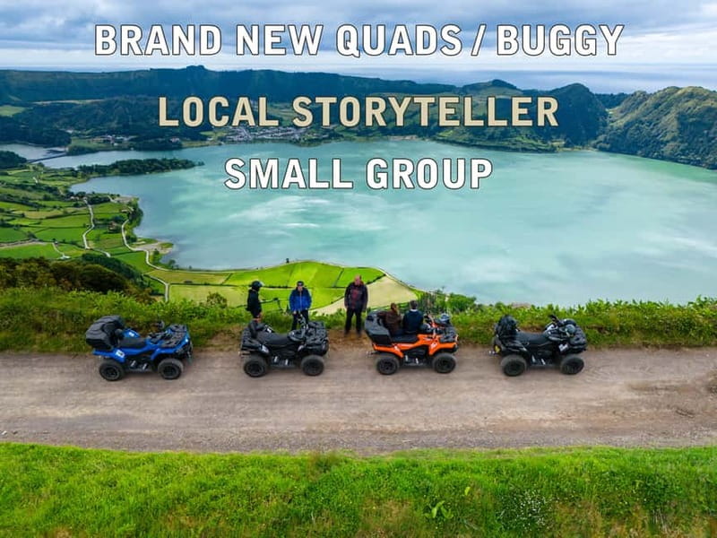 São Miguel: Sete Cidades Quad / Buggy Tour - Pico da Cruz and the 845-meter panorama you came for