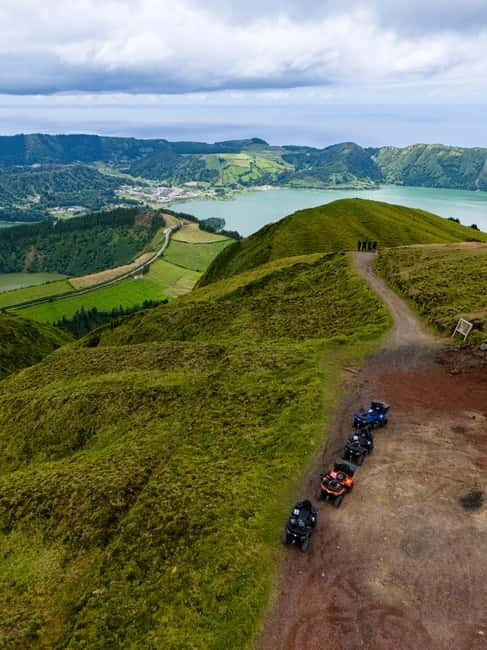 São Miguel: Sete Cidades Quad / Buggy Tour - Miradouro Das Cumeeiras: riding higher, seeing more angles