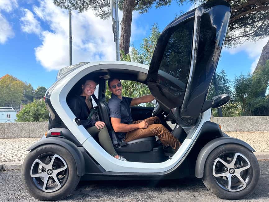 Self-drive Sintra tour for 2: All monuments & Coast - Renault Twizy and Sintra streets: why the car matters