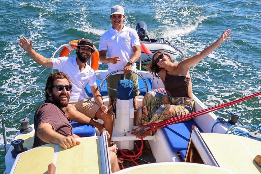 Serra da Arrábida : Sailing Tour - Swimming and boat time: how the water play is handled