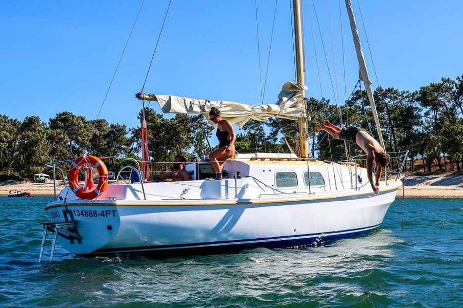 Serra da Arrábida : Sailing Tour - The guide factor: why Zoe and Simão change the day