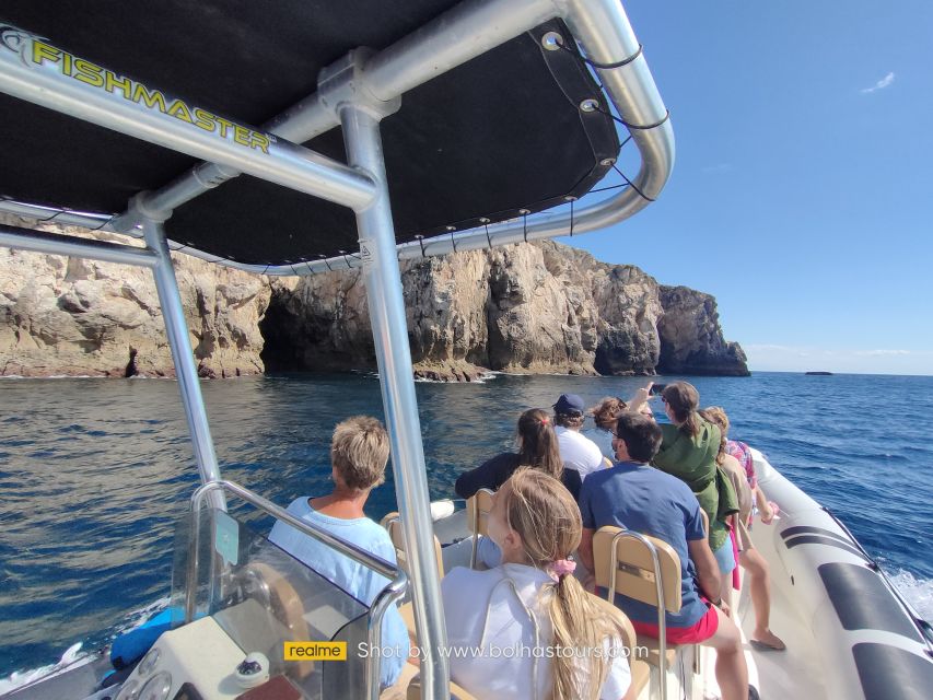 Sesimbra: Arrábida and Espichel Caves Tour and Snorkel - Sesimbra caves and the Arco da Pombeira area
