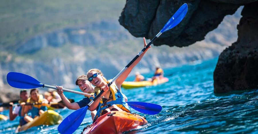 Sesimbra: Arrábida Natural Park Guided Kayaking Tour - Where the paddling takes you in Arrábida Natural Park