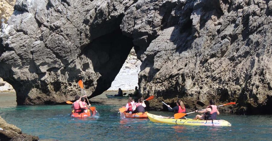 Sesimbra: Ribeiro Cavalo Beach, Caves, & Arrábida Kayak Tour - Included extras that make the value feel real